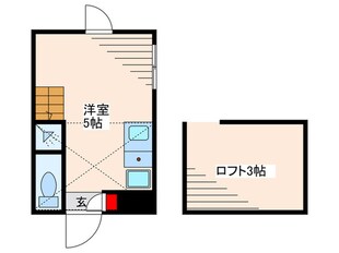 リッシュ小岩の物件間取画像